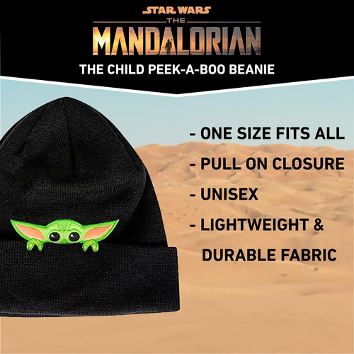 Gorro The Mandalorian El Niño Star Wars Concept One