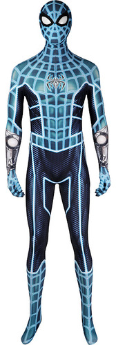 Marvel Spider-man Fuente Del Miedo Battlesuit Mismas Mallas Cosplay Costume