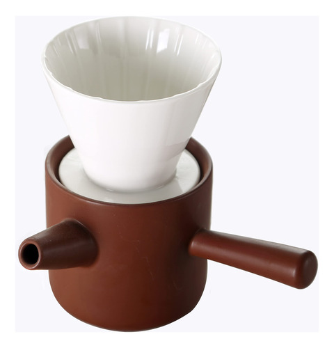 Eyoulyer Cafetera De Ceramica Para Verter Sobre Cafe, Goteo,