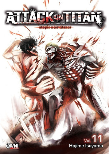 Attack On Titan Shingeki No Kyojin Manga Vol. 11