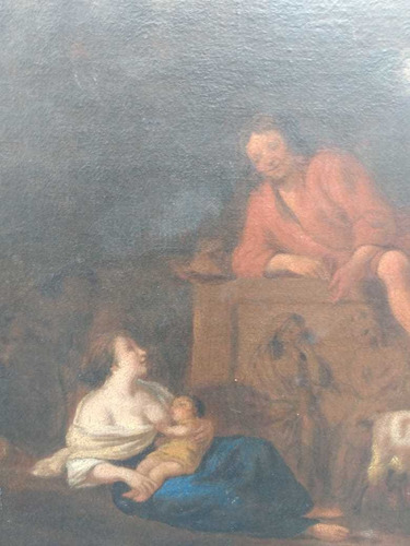 Quadro De Van De Velde / Óleo Sob Tela (Usado)