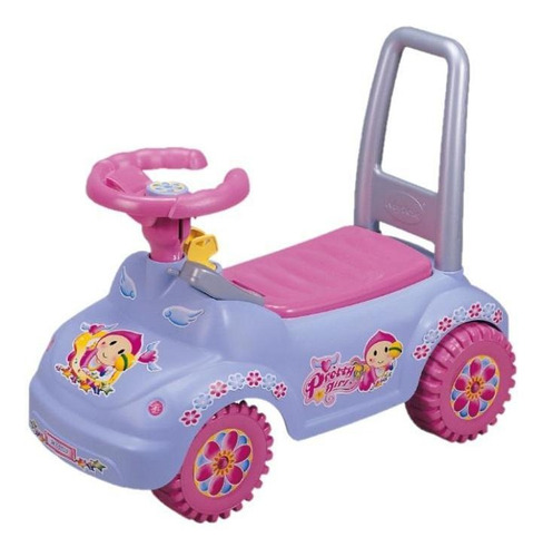 Carrito Montable Mytoy Luxury Compartimento Claxon Color Azul/rosa