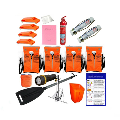 Kit Reglamentario De Seguridad Embarcaciones N30 - Local 