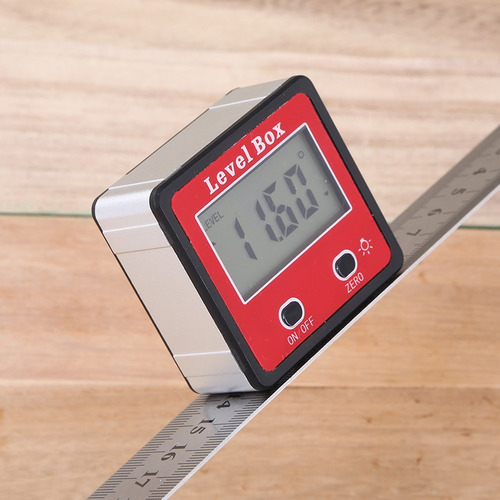 Medidor De Ángulo Horizontal Protractor Digital Inclinómetro