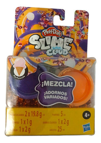 Pack Play-doh Mini Cortes Divertidos+ Slime Mezcla+ Masitas