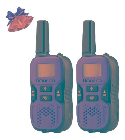 Los Niños Walkie Talkies, 22 Canales Frs/gmrs 2 Way Radio 2 