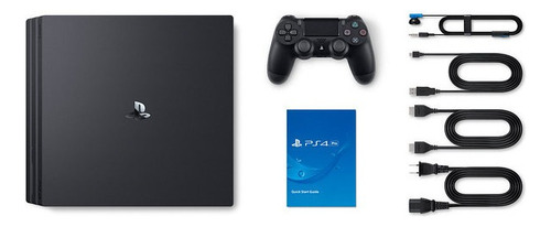 Sony PlayStation 4 Pro 1TB Standard cor preto onyx 2020 - Excelente (Recondicionado)