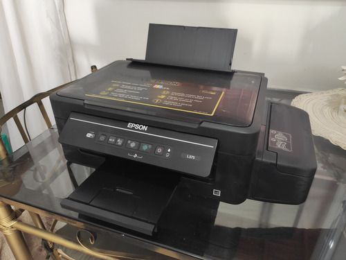Para Arrumar Multifuncional Cor Epson Ecotank L375 127/220v Preto (Usado)