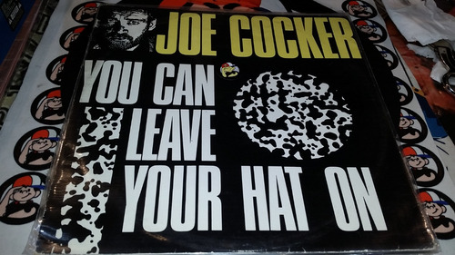Joe Cocker You Can Leave Your Hat On Vinilo Maxi Italy 1986