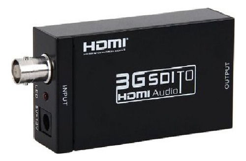 Conversor Adaptador Sd-sdi Hd-sdi E 3g-sdi Para Hdmi V1.4