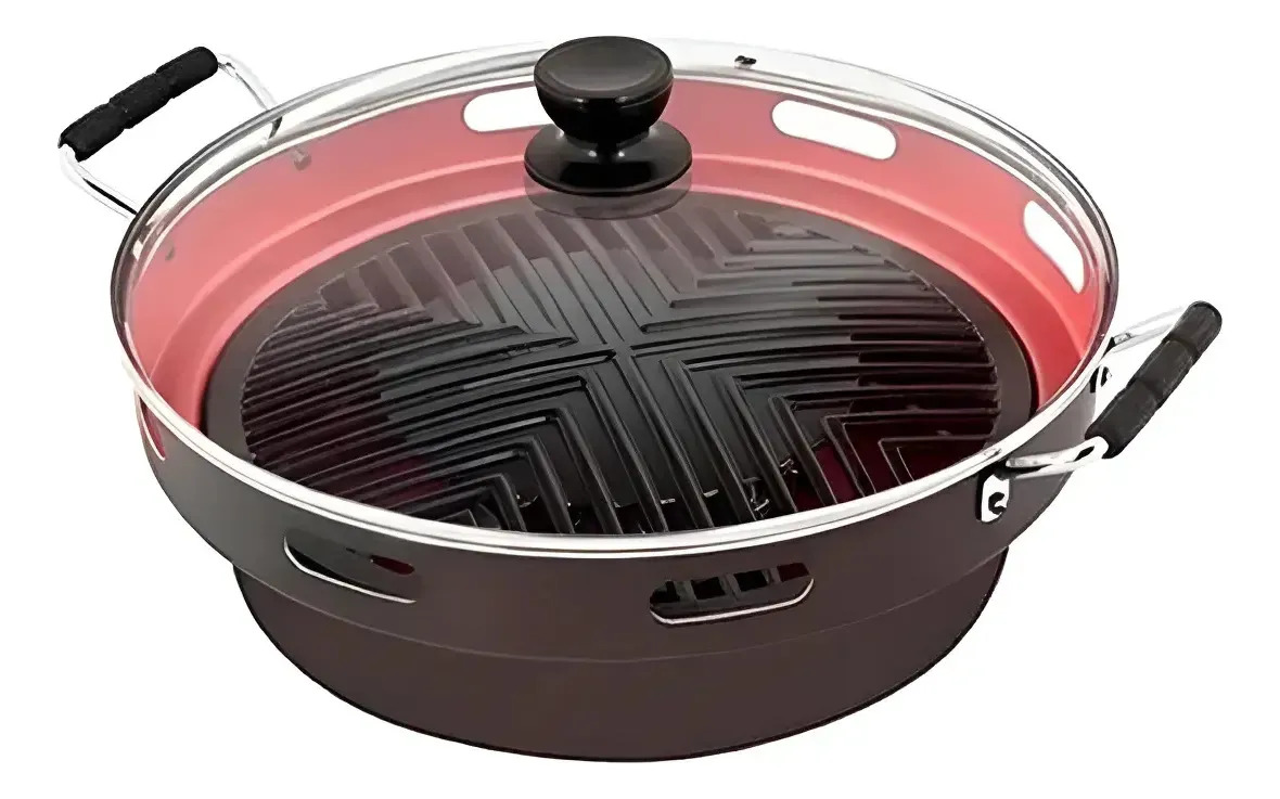 Churrasqueira Fogão Guassu Inox Circular 28cm