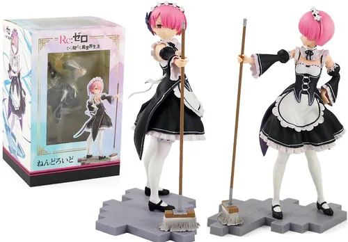 Boneca Ram Rem Emilia Re Zero Action Figure Re zero Frete gr tis