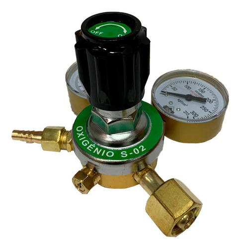 Regulador Manômetro De Oxigênio + Regulador De Glp 13 Kgs