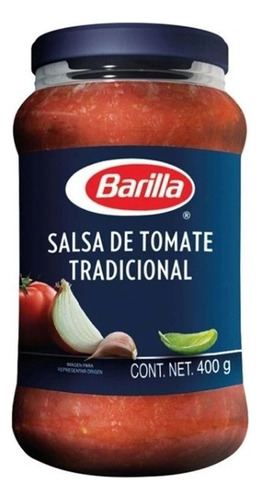 Salsa De Tomate Tradicional Barilla 400 Gr