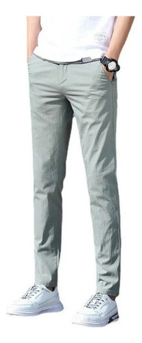 Pantalones De Hombre Sencillos, Elegantes, Cómodos