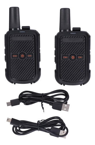 Mini Walkie Talkie Inalámbrico Portátil De 8 W, 400/470 Mhz,