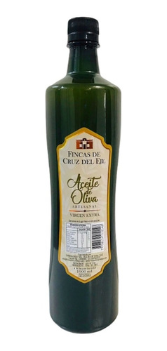 Aceite De Oliva Virgen Extra Fincas Cruz Del Eje Pet X 1 Lt