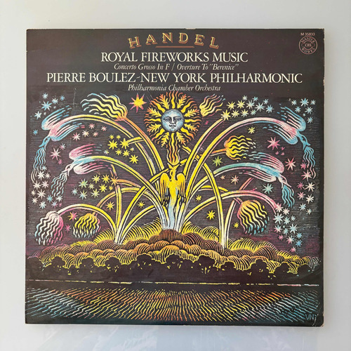 Royal Fireworks Music. Pierre Boulez New York Philharmonic 