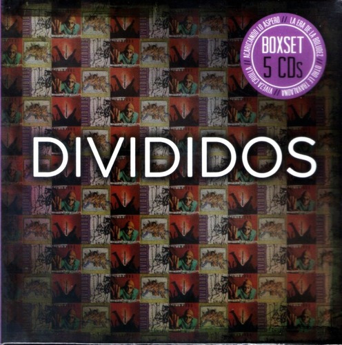 Divididos - Boxset 5 Cds - Nuevo, Cerrado