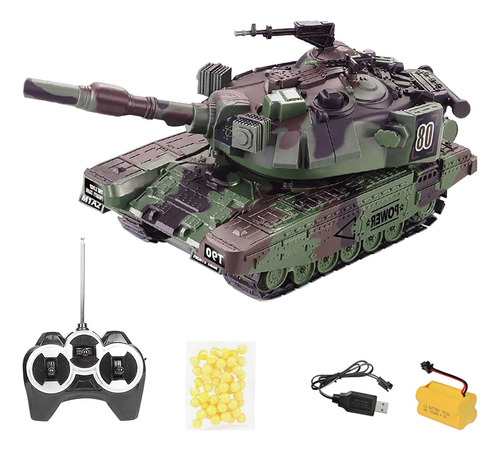 5z 1:32 Military War Remote Tank Pesado Grande Interactiv 47