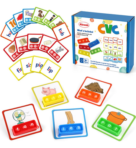 Aizweb Juego De Palabras Cvc, Juegos De Fonética, Tarjetas.