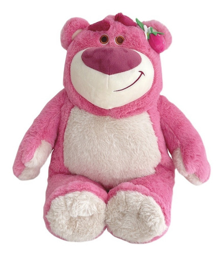 Hermoso Peluche Diseño Oso Lotso Rosa Con Aroma Dulce 