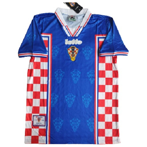 Camiseta Retro Croacia 1998 Suplente
