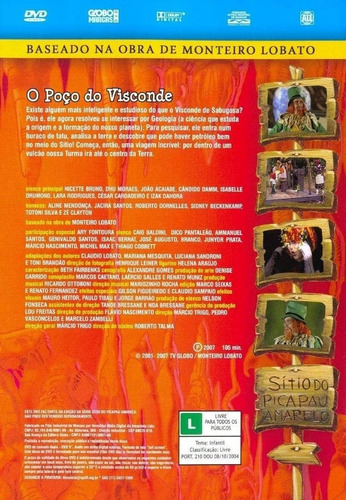 Dvd Sítio Do Picapau Amarelo - O Poço Do Visconde