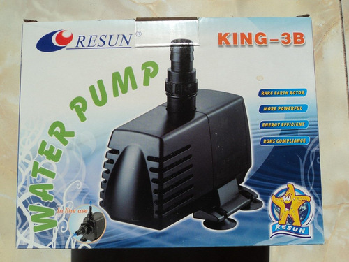 Bomba De Agua Sumergible Resun King 3b 3500l/h 2.4m Envio In