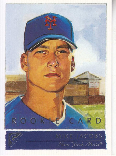 2001 Topps Gallery Rookie Mike Jacobs Mets