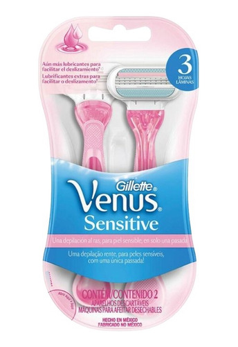 Aparelho Depilatorio Venus Com 2un Sensitive