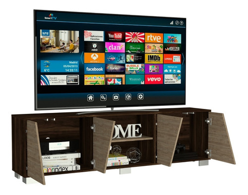 Rack Fraktal Tv80 Z-180 - Habano/miel