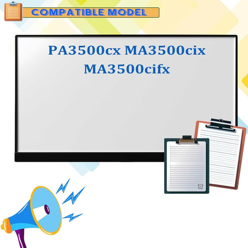 Kit 4 Toner Para Tk-5370 / Pa3500cx / Ma3500cix / Ma3500cifx
