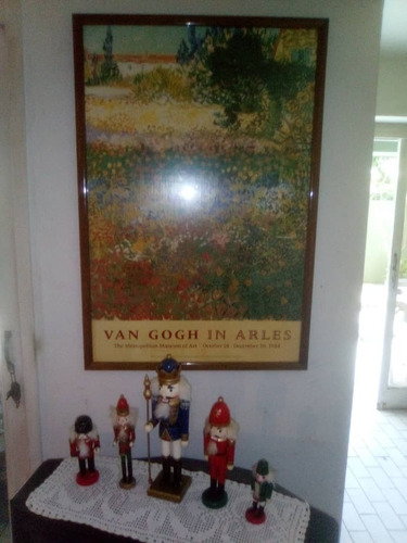 Cuadro Antiguo Afiche Van Gogh 1984 Enmarcado Oferta D Hoy