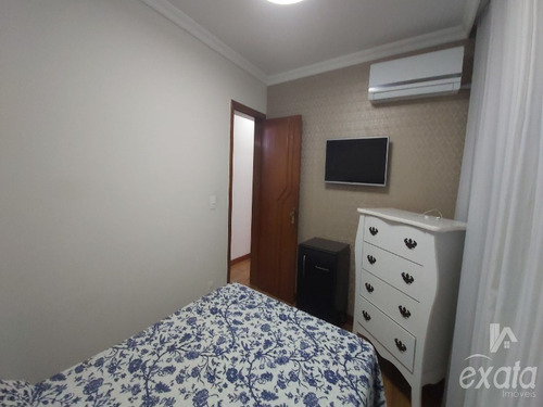 Imagem 11 de 30 de Castelândia, Jacaraipe, Quadra 7, Apt 68 M², 3 Quartos Transformado Em 02 E Uma Sala De Tv Com Parede Decorada Em Cerâmica, Sala Ampla - Ap00477 - 69890127