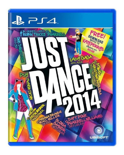 Jogo Just Dance 2014 Ps4 Midia Fisica Ubisoft