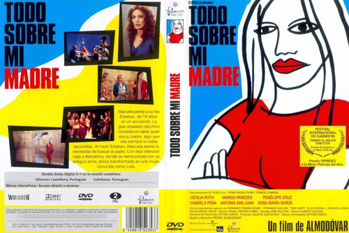 Todo Sobre Mi Madre - Pedro Almodovar - Dvd