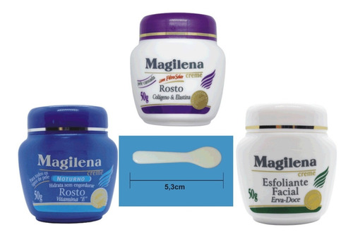 Magilena Kit De Tratamento Facial Pele Cansada E Ou Madura
