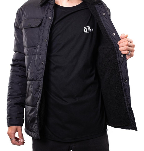 Campera Fallen Lamb Forrada Corderito Invierno Asfl70