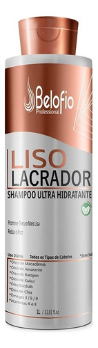 Shampoo Ultra Hidratante Uso Diário Liso Lacrador 1 Litro