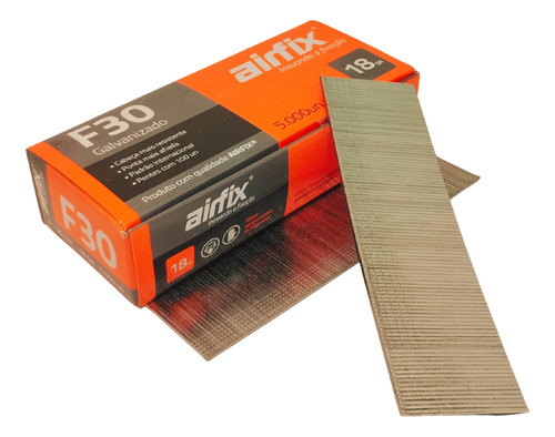 Pino F30 Airfix P/ Pinador Pneumático/elétrico - Cx C/ 5.000