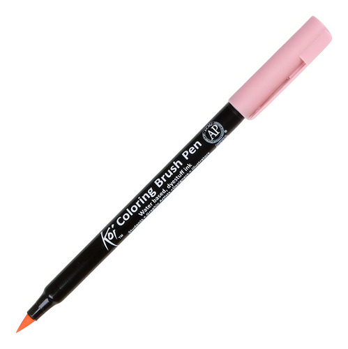 Pincel artístico Sakura Fuchsia Koi para colorear