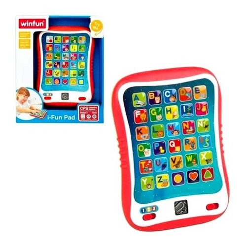 Tablet I-fun Pad Didáctica Con Luz Y Sonido Winfun 002271