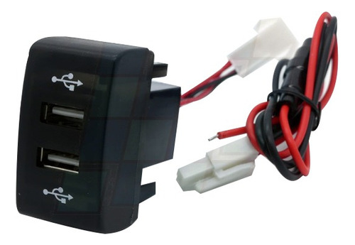 Cargador Doble Usb Calar Auto Camioneta 12v 24v Tipo Iveco