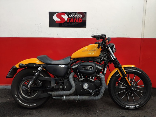 Harley Davidson Sportster Xl 883 N Iron Abs 2011 Amarela