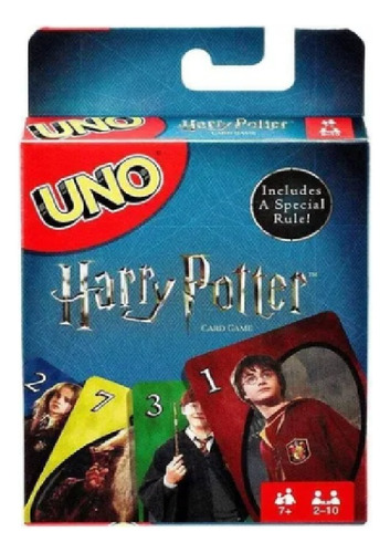Juego De Uno Edición Especial Harry Potter Mattel