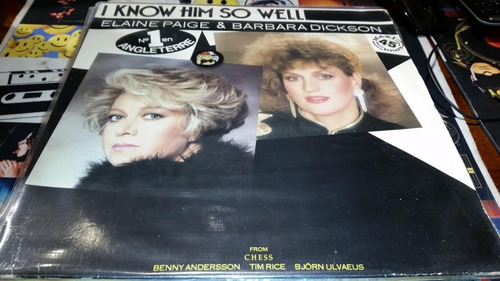 Elaine Paige And Barbara Dickson I Know Him So Well Maxi Uk