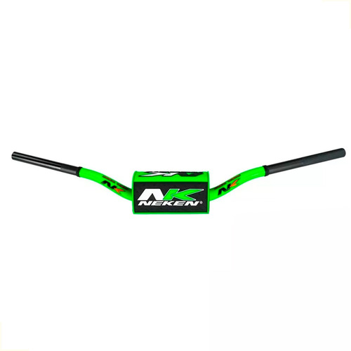 Manubrio Neken Radical Cross Enduro Fat Black Green Frances