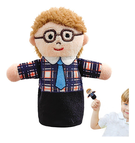 I Plush Toys Finger Family Puppets, Dibujos Animados, Títere
