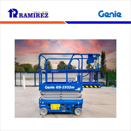 Plataforma De Elevacion Tijera Electrica Genie Andamio